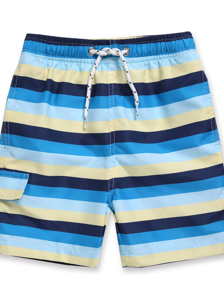 Colorful Bathers Boy Swim Trunks Shorts for wholesale on Faire