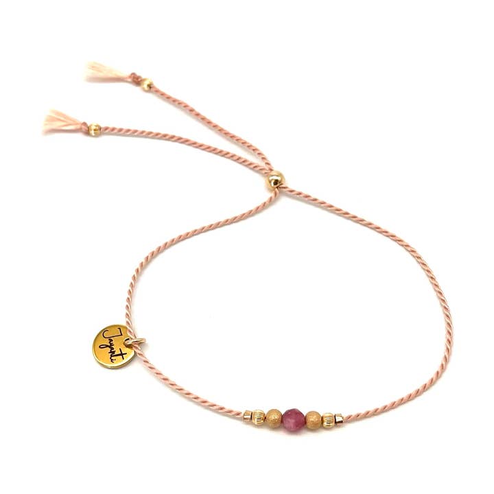 KAMA - PULSERA CON CORDÓN DE GEMAS para venta al por mayor de JAYANTI Bijoux