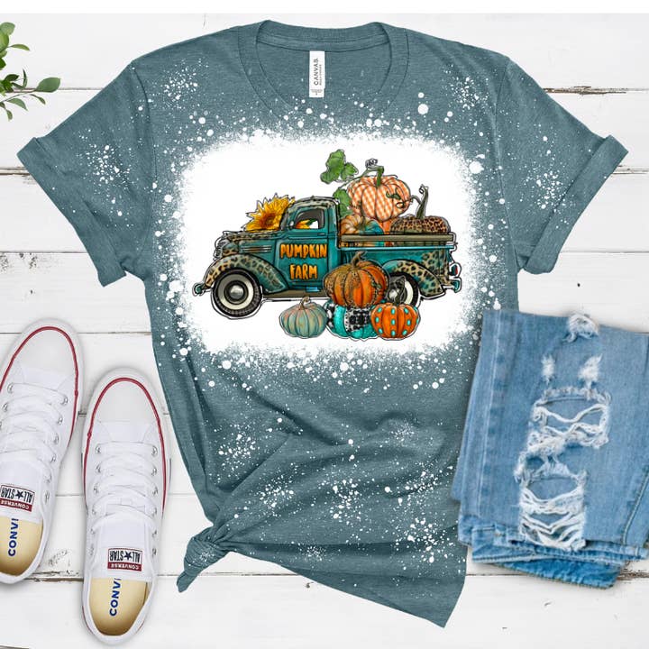Western Pumpkin Patch Tshirt for wholesale by Serendipity Tees