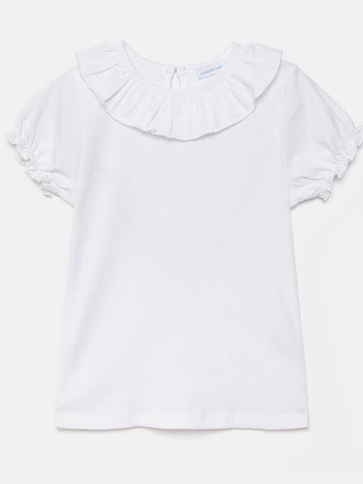 Rüschen-T-Shirt (560887-8) für den Großhandel von Lanidor Kids