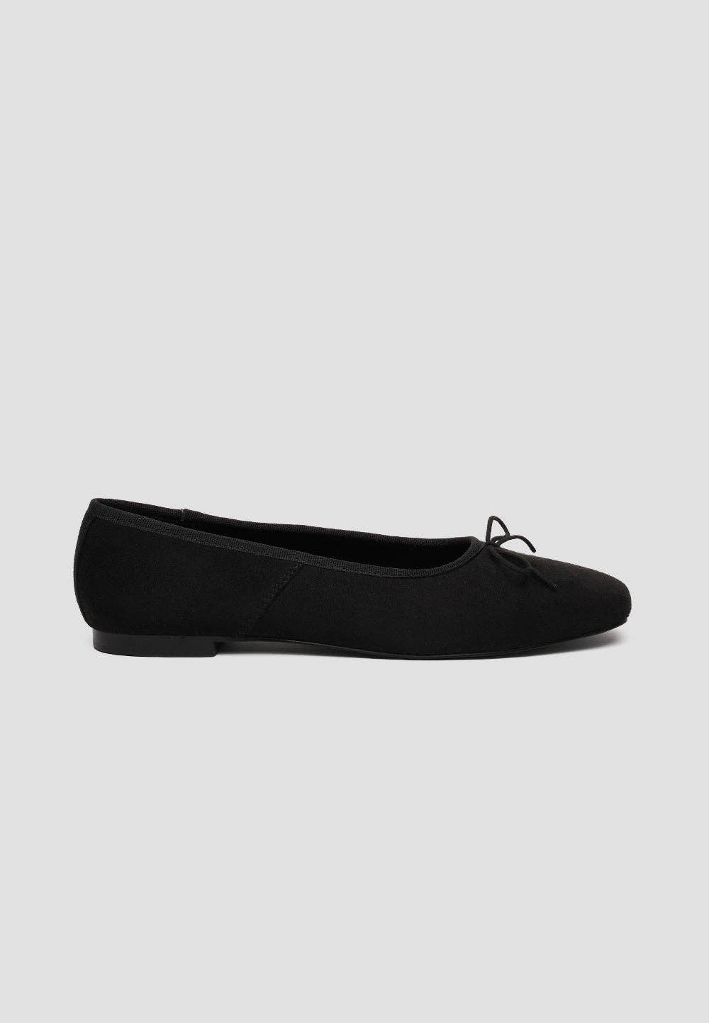 Paez - Wholesale Flats – Women’s - SABRINA VEGAN SUEDE BLACK
