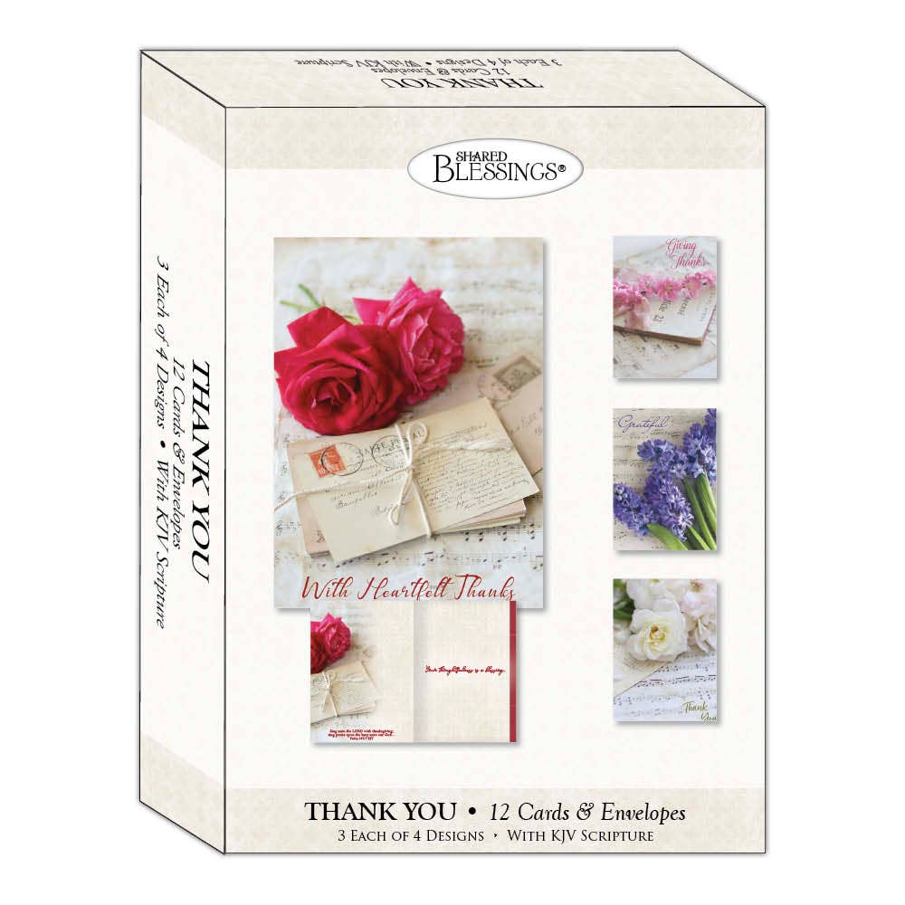 Crown Point Graphics - Wholesale Thank You Card - Thank You - Heartfelt Thanks Boxed Thank You Cards1