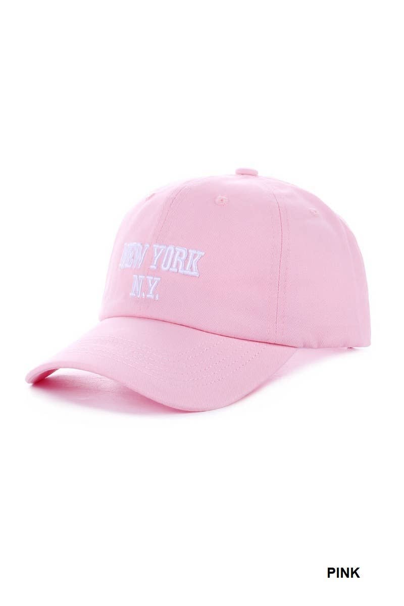 Vanilla Monkey - Wholesale Baseball Cap - Women's - New York Embroidered Cotton Baseball Cap3