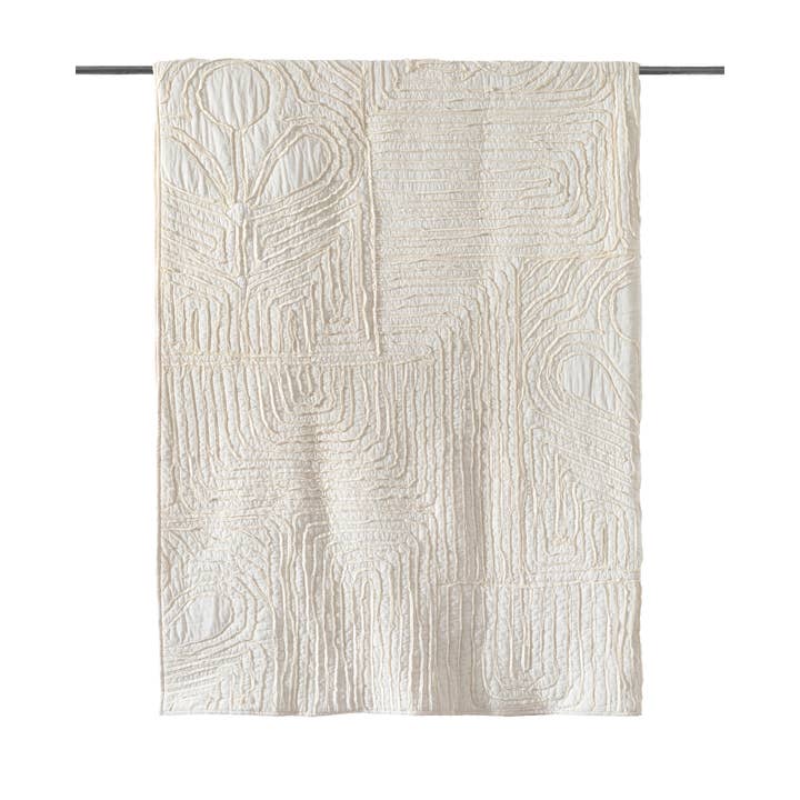 Neem Living - Wholesale Quilt - Pearl Quilt 92"x96"1