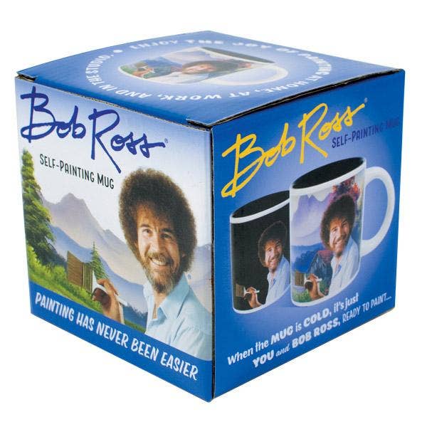 Unemployed Philosophers Guild – wholesale Kaffekoppar – Bob Ross Art Värmeväxlande kaffemugg3