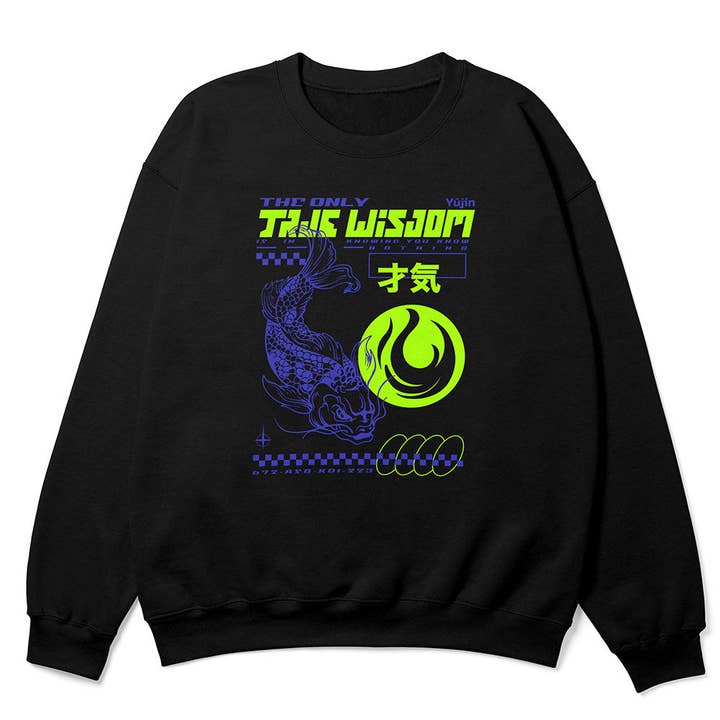 True Wisdom Sweatshirt for wholesale by YUJIN CLOTHING