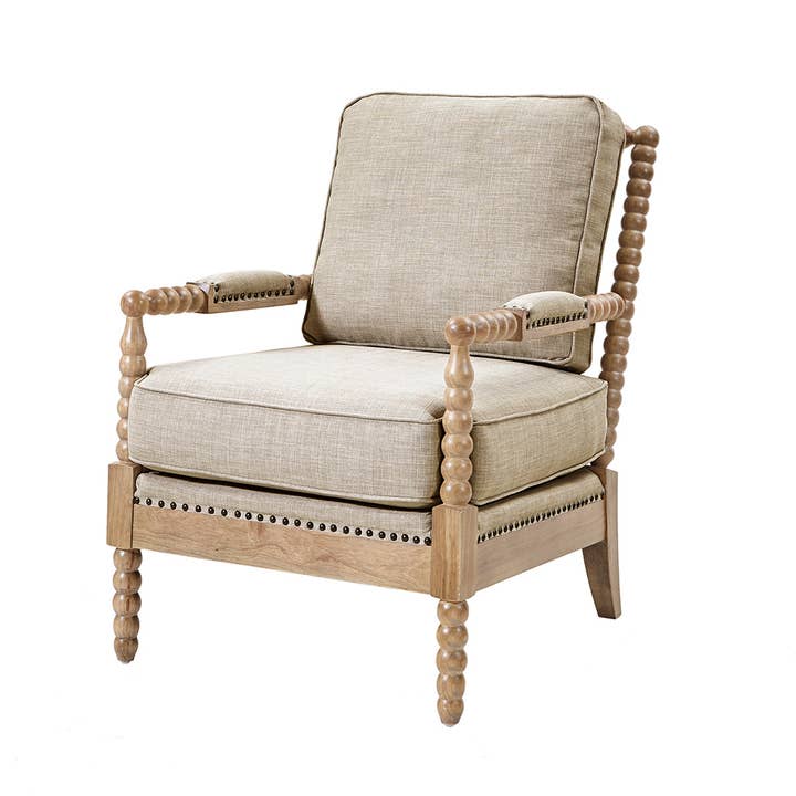 Olliix - Wholesale Chair - Padded Armchair Classic Farmhouse Style Accent Chair *11