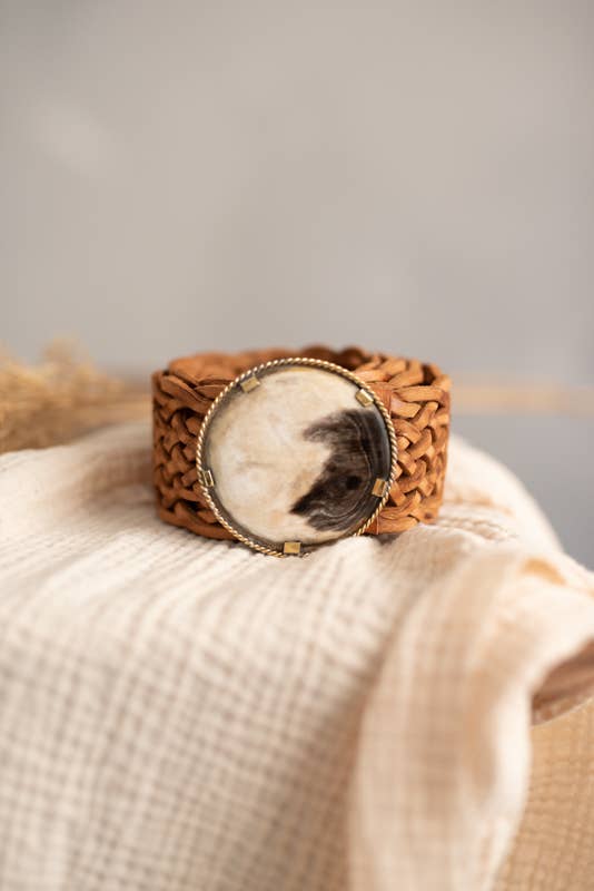 Lula Natura - Wholesale Belt - Women's - PLUTON BROWN LEATHER BELT