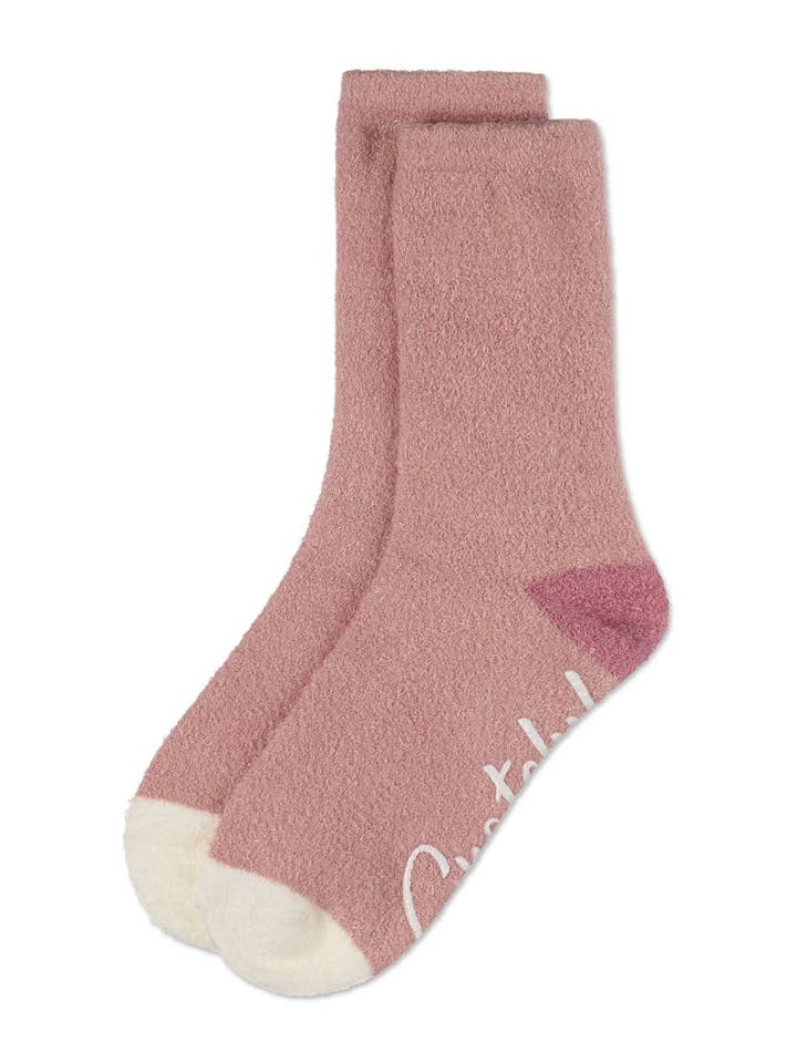 Infinity Classics International Inc. – Meias - Mulher por atacado – Tripulação antiderrapante de Aloe com Calcanhar e Biqueira Contraste6