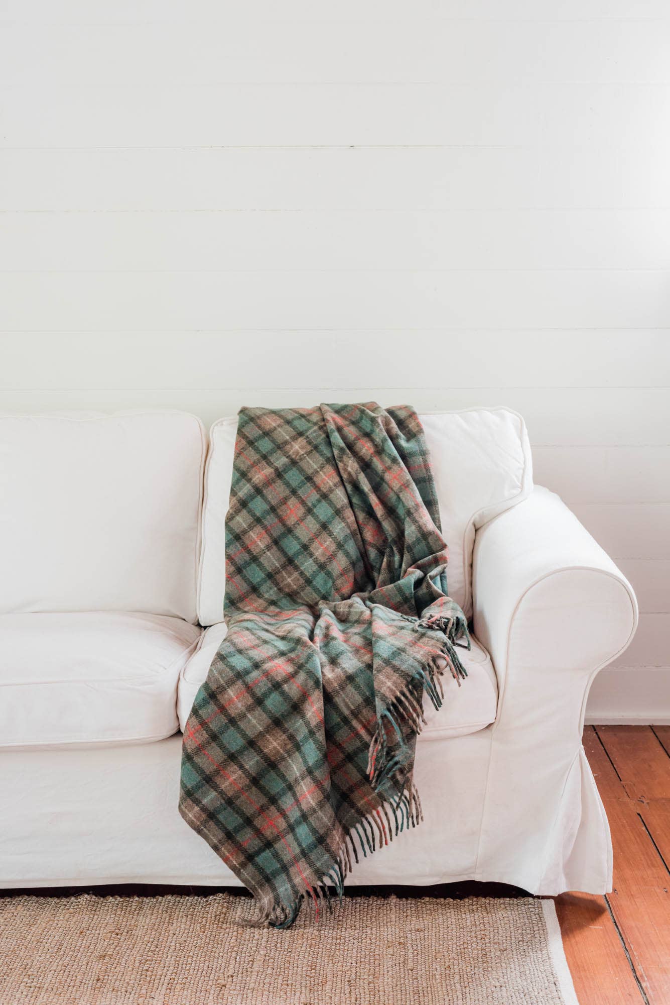 The Grampians Goods Co. - Vendita all'ingrosso Plaid - Coperta Heritage Tartan in lana riciclata19