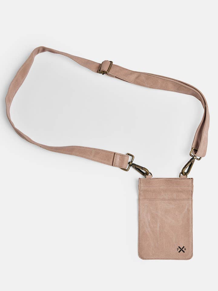 Estate 25 - Borsa a tracolla per telefono Slow Road | Mocha per la vendita all'ingrosso da parte di Pony Rider