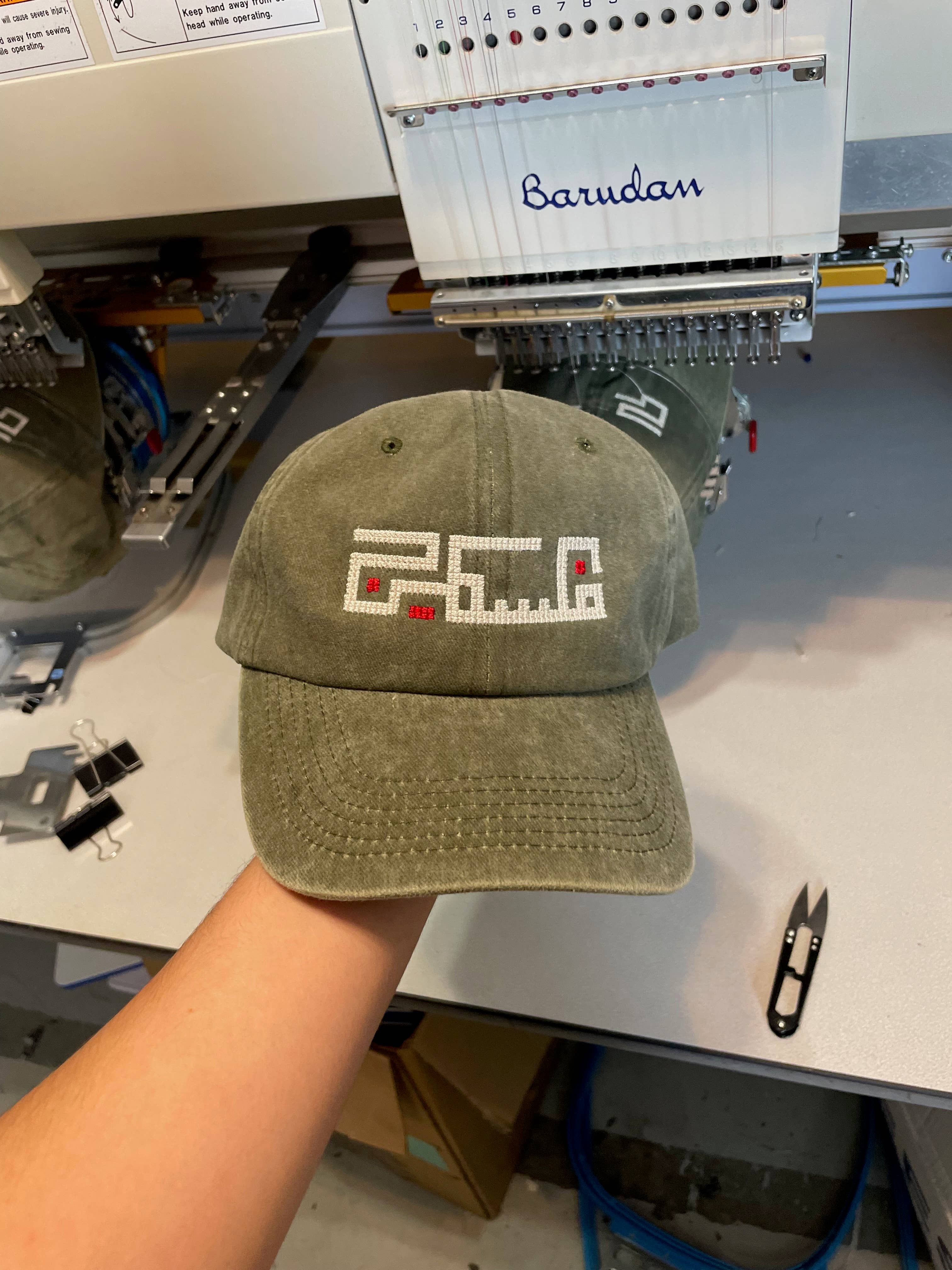 rahaal - Wholesale Baseball Cap - Unisex - Embroidered Baseball Hat with "Palestine" in Kufic Arabic4