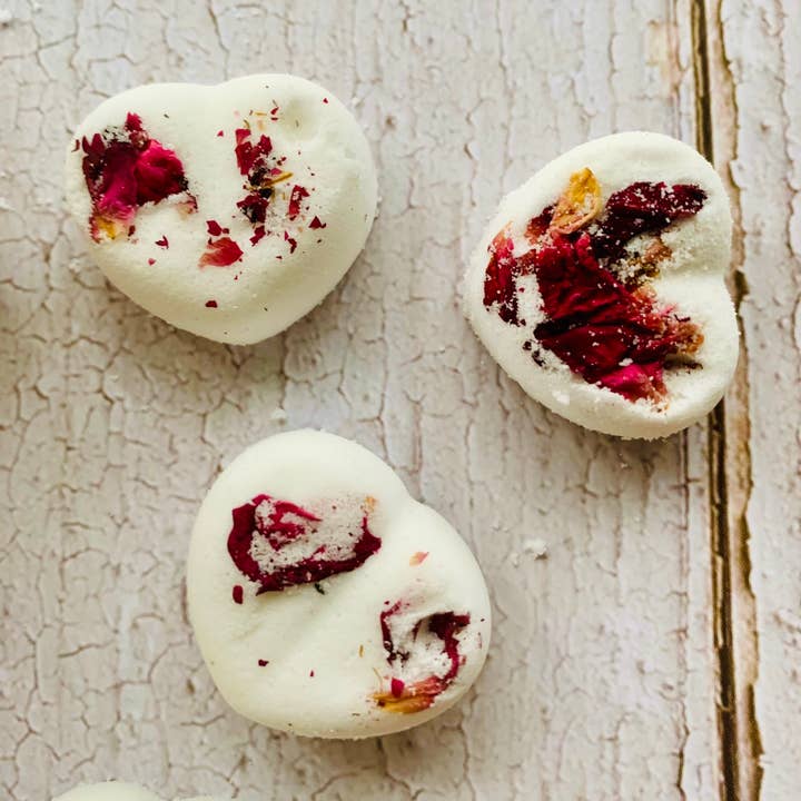 Inspired Botanicals - Wholesale Bath bomb/fizz - Mini Love Bath Bomb Fizzies1