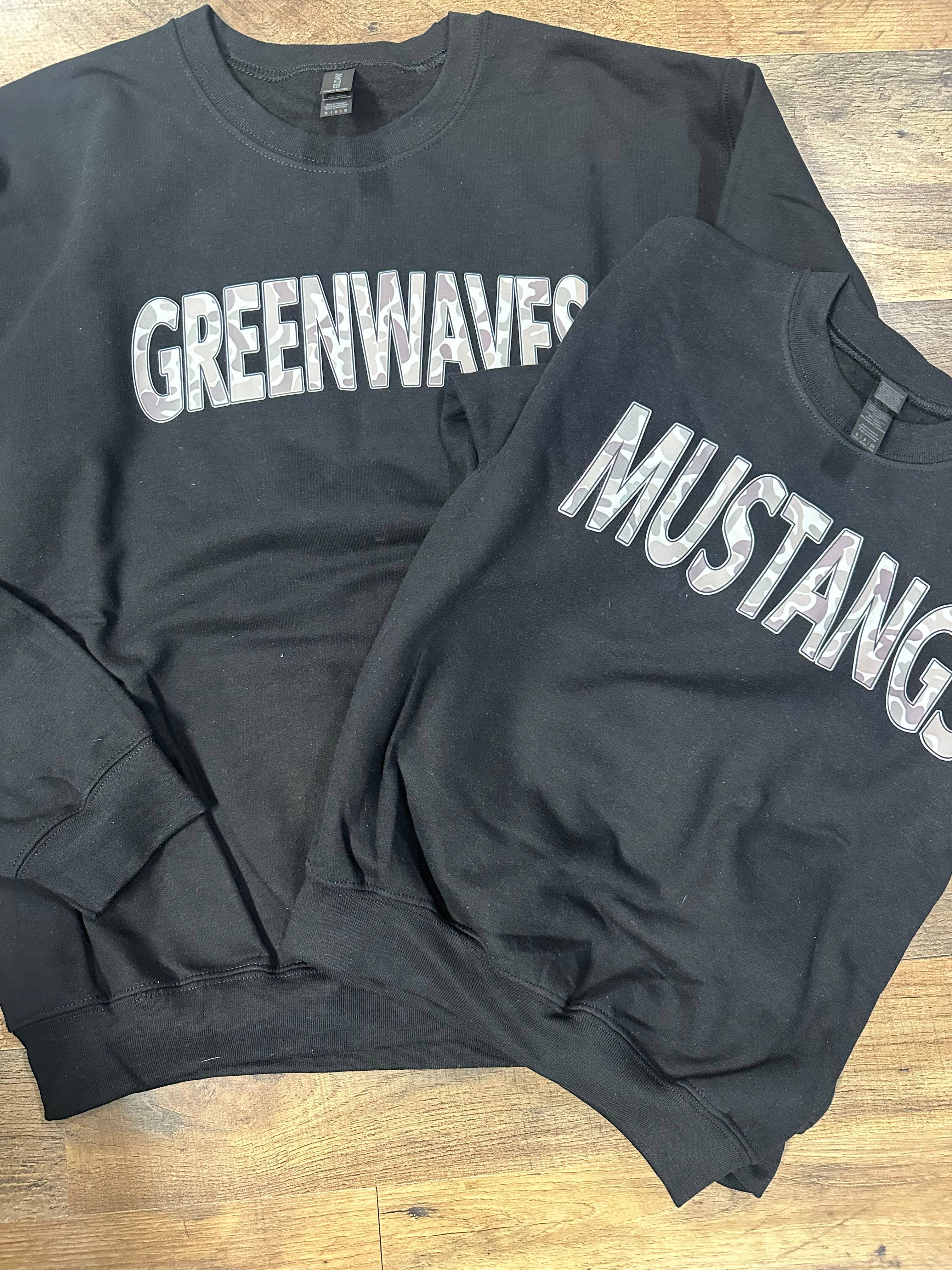 Sweet Southern Wholesale - Wholesale Graphic Sweatshirt - Women's - Personalized Camo School Mascot Graphic Sweatshirt3