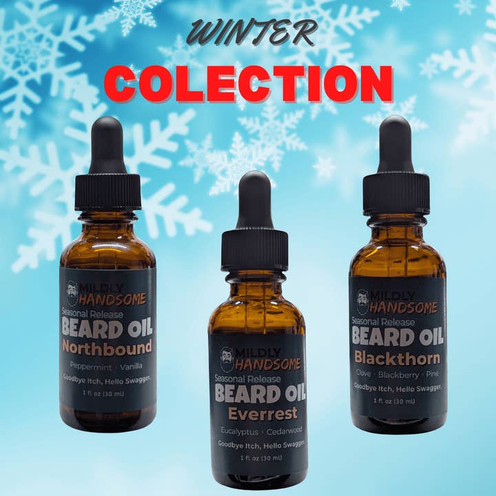 Beard Oil - Seasonal Scent for wholesale by Mildly Handsome