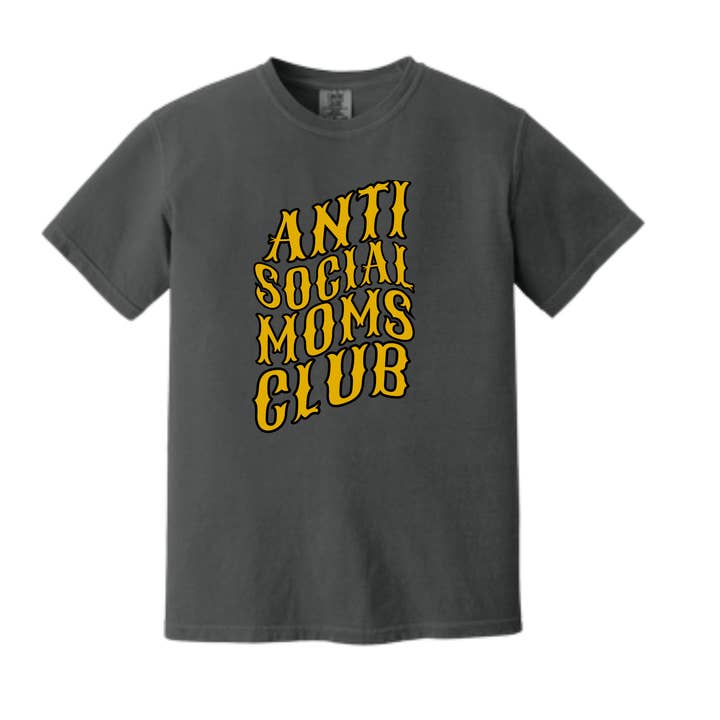 Anti Social Moms Club Tee for wholesale by Whiskey Bent Co.
