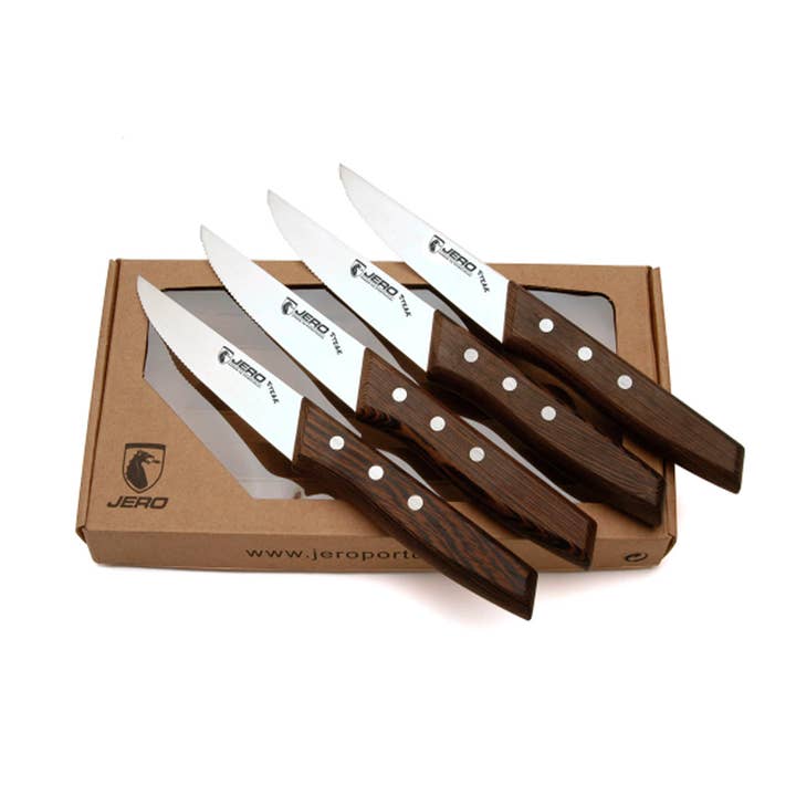 STEAK SET 4 PCS for wholesale by JERO Portugal