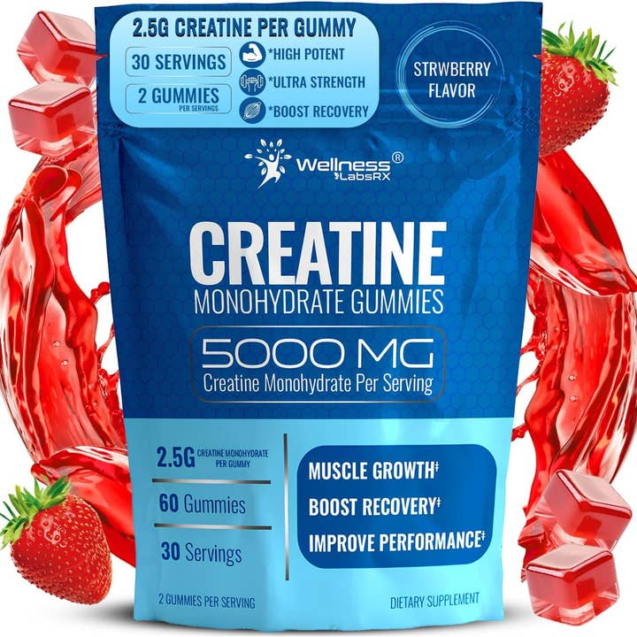 Creatine Gummies 5000mg, Creatine Monohydrate Gummies For Men and Women - 30 Servings and other Purchase Wholesale creatine monohydrate gummies. Free Returns & Net 60 Terms on Faire trending on Faire.