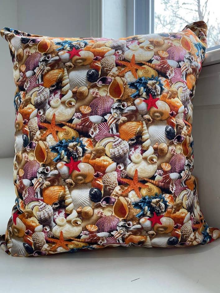BEACH TREASURE PILLOW for wholesale by Cape Crafter