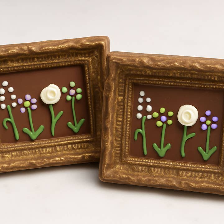 2.25oz Milk Chocolate in Bloom Framed Art (Bulk) Case of 24 for wholesale by Sweet Shop USA