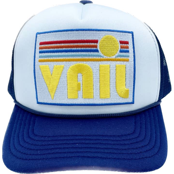 Hey Mountains - Wholesale Kids Hat - Kids - Kids Vail, Colorado Trucker Hat