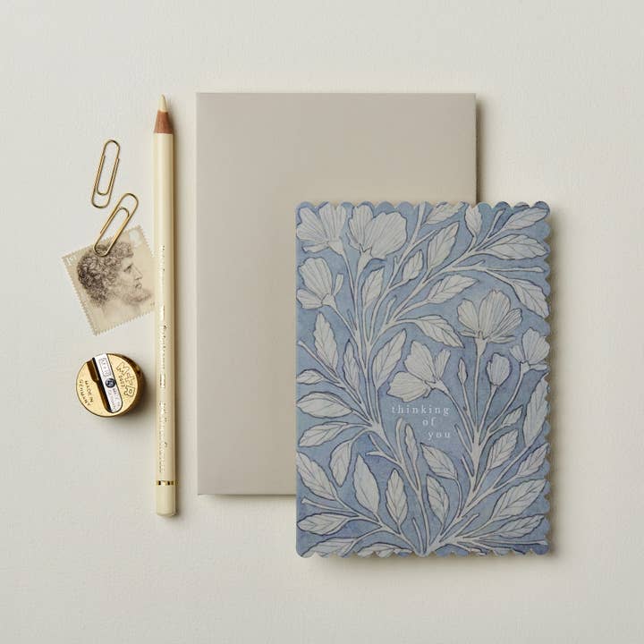 Flora 'Thinking of You' Card for wholesale by Wanderlust Paper Co