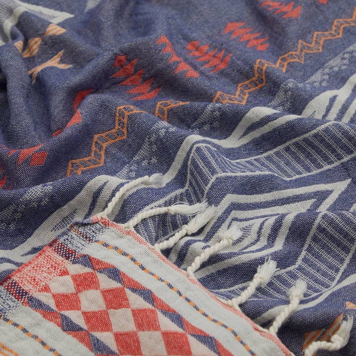 Kikoya - Wholesale Beach Towel - Boho Turkish Beach Towels Oversized Reversible Premium Soft1