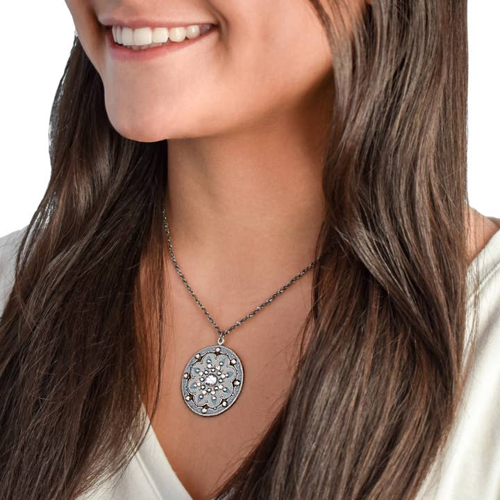 Anne Koplik Designs, Inc. - Wholesale Pendant/Charm Necklace - Liora Crystal Necklace
