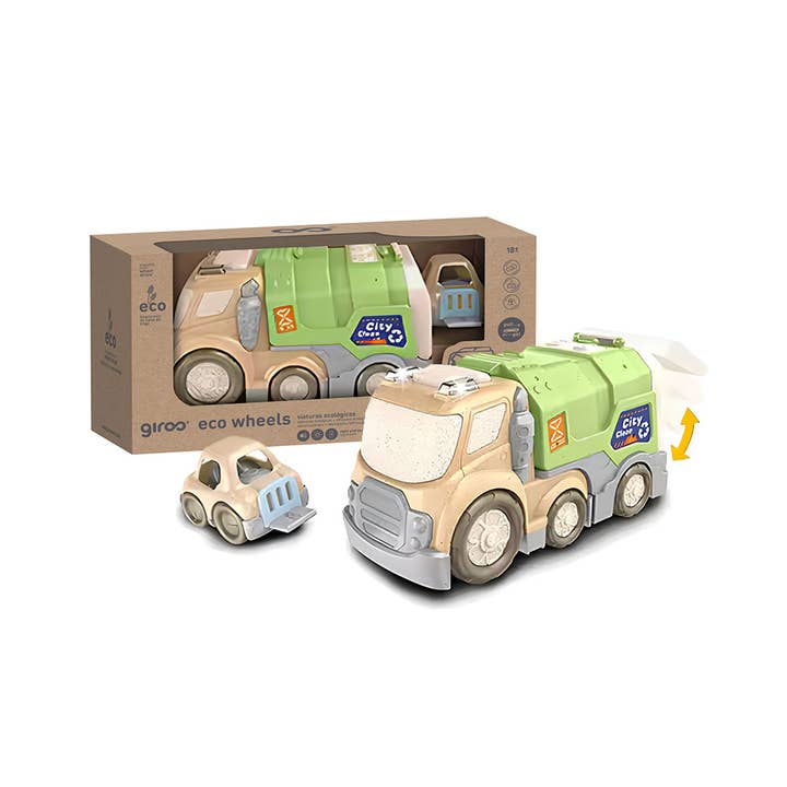 AJ Aguiar - Wholesale Toy Car/Truck - Kids - Eco Truck Cleaning Spins With 30 cm Cart1