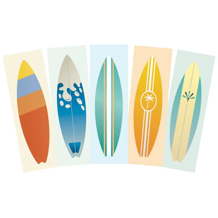 Surfboard samling 1 - Bokmärken för wholesale av Immaginare + Seaside