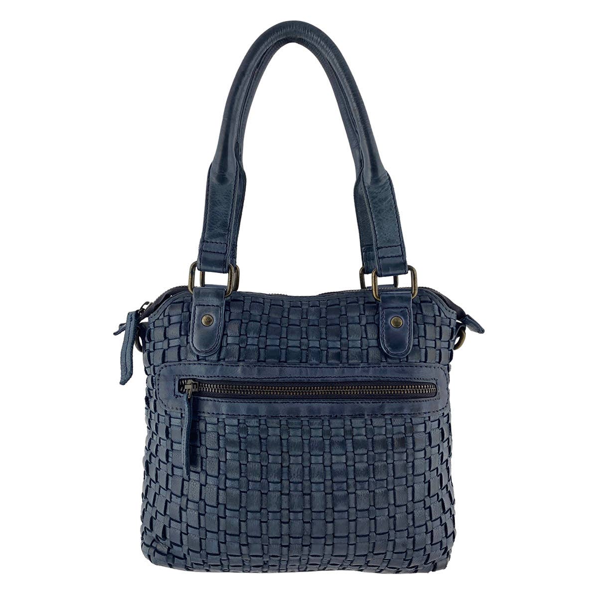 Arrigo - Wholesale Shoulder Bag - Women's - Arrigo Braided Leather Shoulder Bag or Handbag - 4 colours17