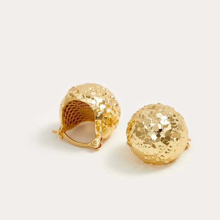 LanLivia - Vendita all'ingrosso Orecchini a bottone - Orecchini a Sfera di Ghiaccio Scintillante-Oro e Argento6