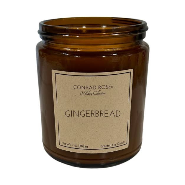 Gingerbread Holiday Candle for wholesale by Conrad Rose