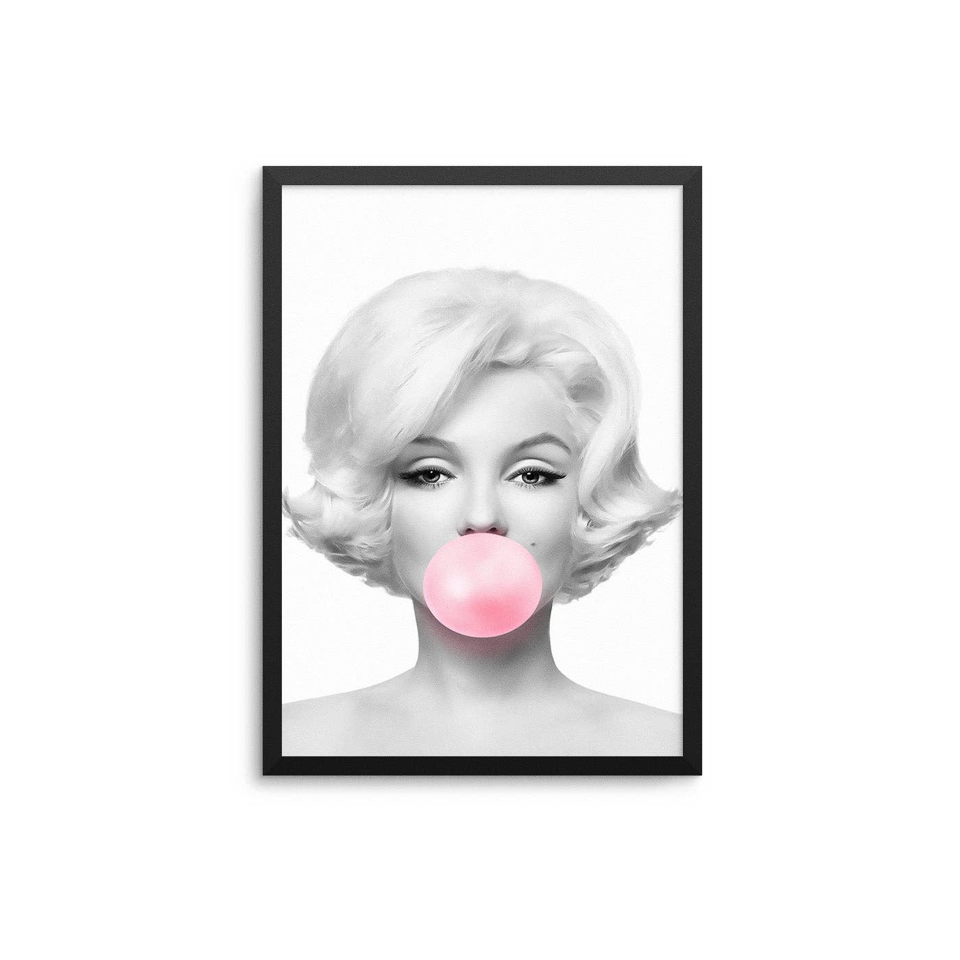 D'LUXE PRINTS – wholesale Art print – Marilyn Monroe Bubblegum Print0