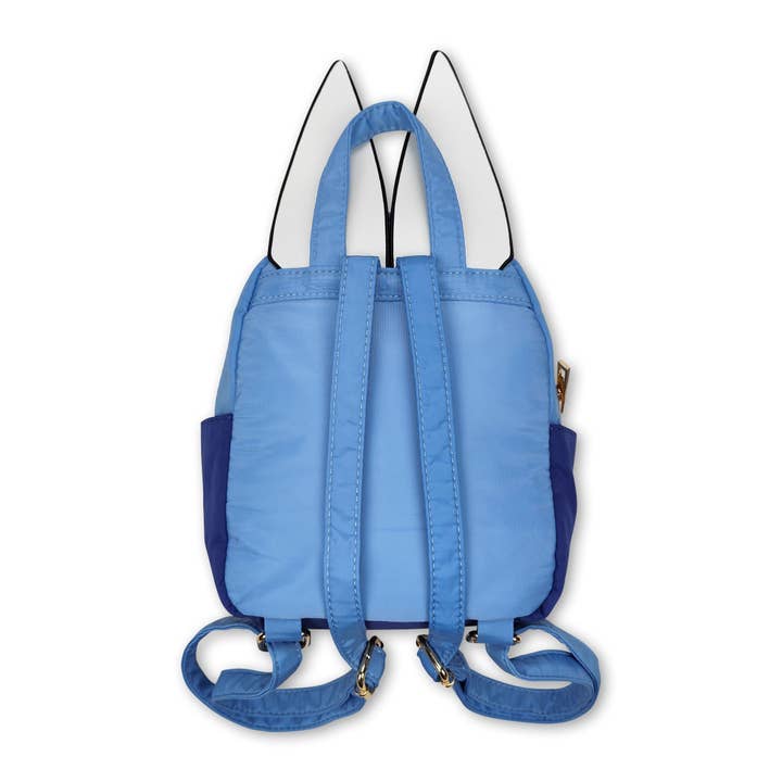 Yawoo Garments - Wholesale Backpack - Kids - Ears blue dog print baby kids backpack1