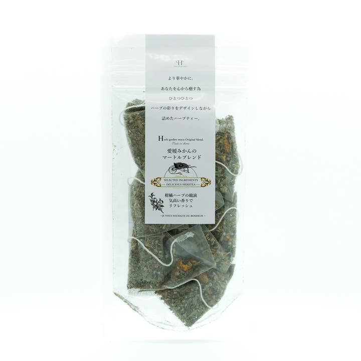 Ehime Mikan Tea (Mikan, Lemon Myrtle, & Lemon Verbena), 0.52 oz for wholesale by Umami Insider