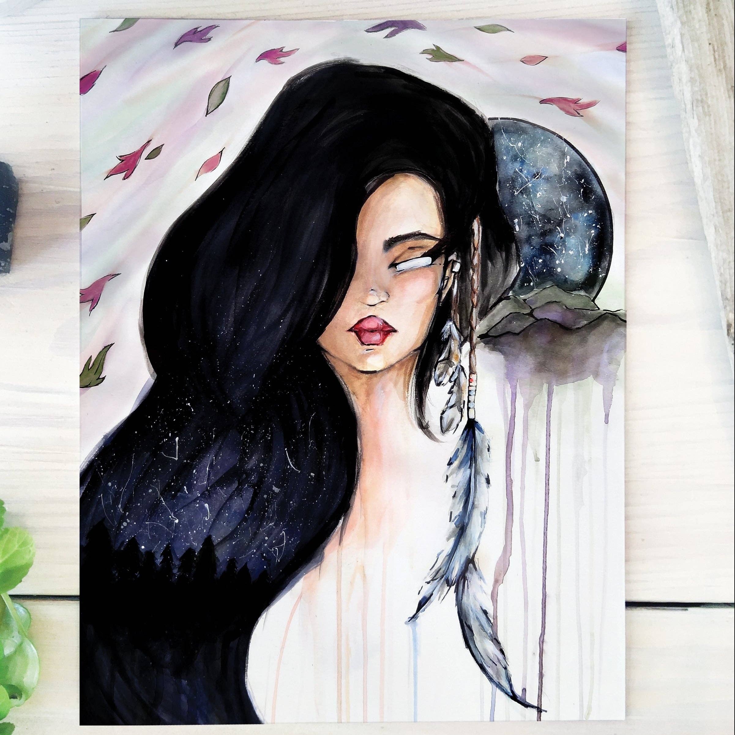 Anise Designs - Wholesale Art Print - Native - Art Print2