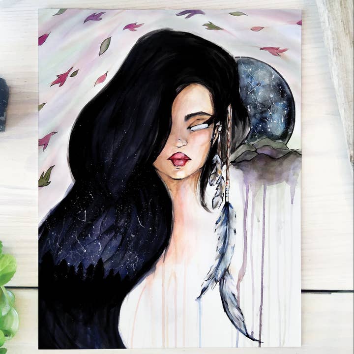 Anise Designs - Wholesale Art Print - Native - Art Print2