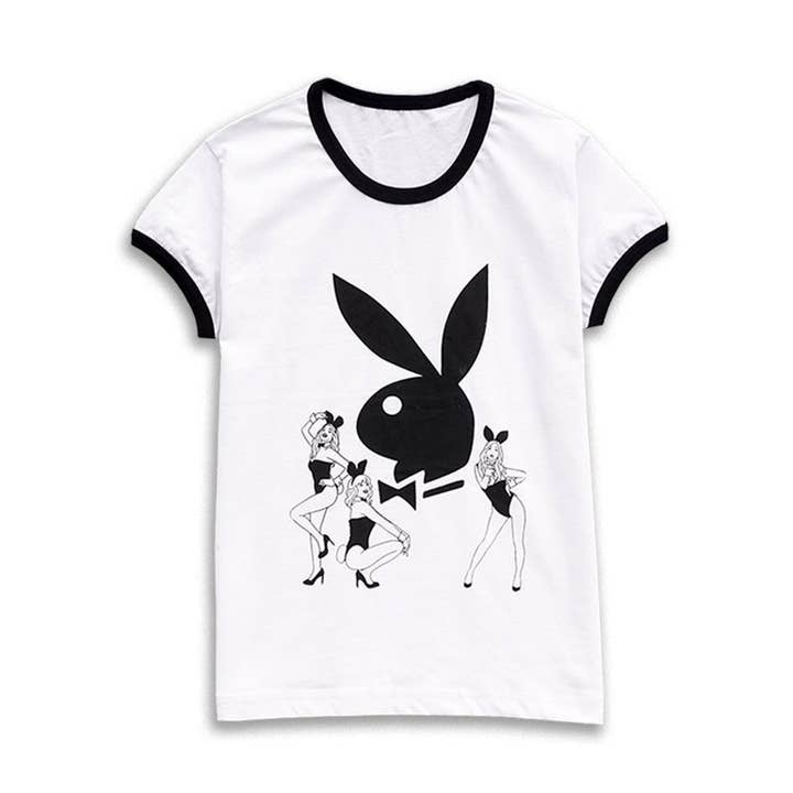 Camiseta de Bebé com Ícone de Coelhinho por atacado de PLAYBOY