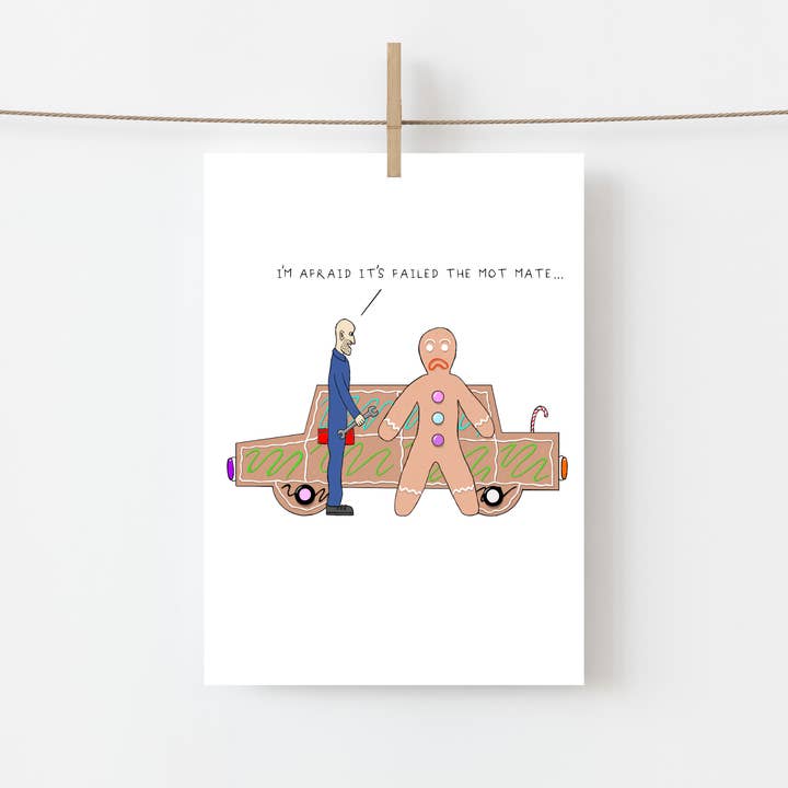 Gingerbread MOT Failed for wholesale by AJS STUDIOS