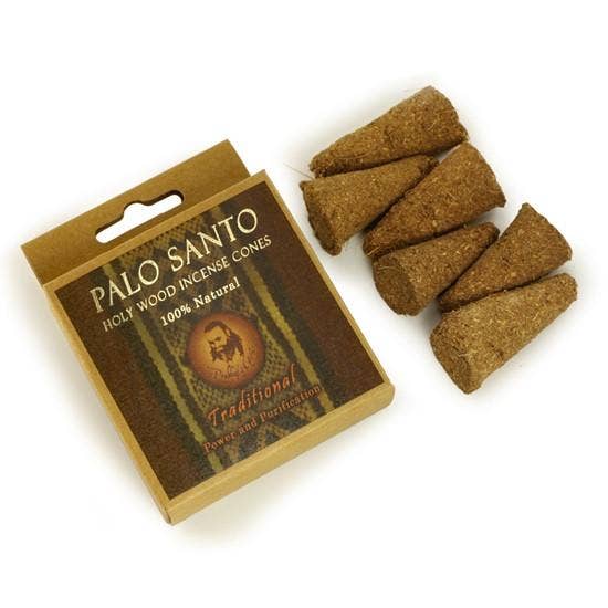 Cones Palo Santo Traditional - Kracht en zuivering voor wholesale door Prabhuji's Gifts