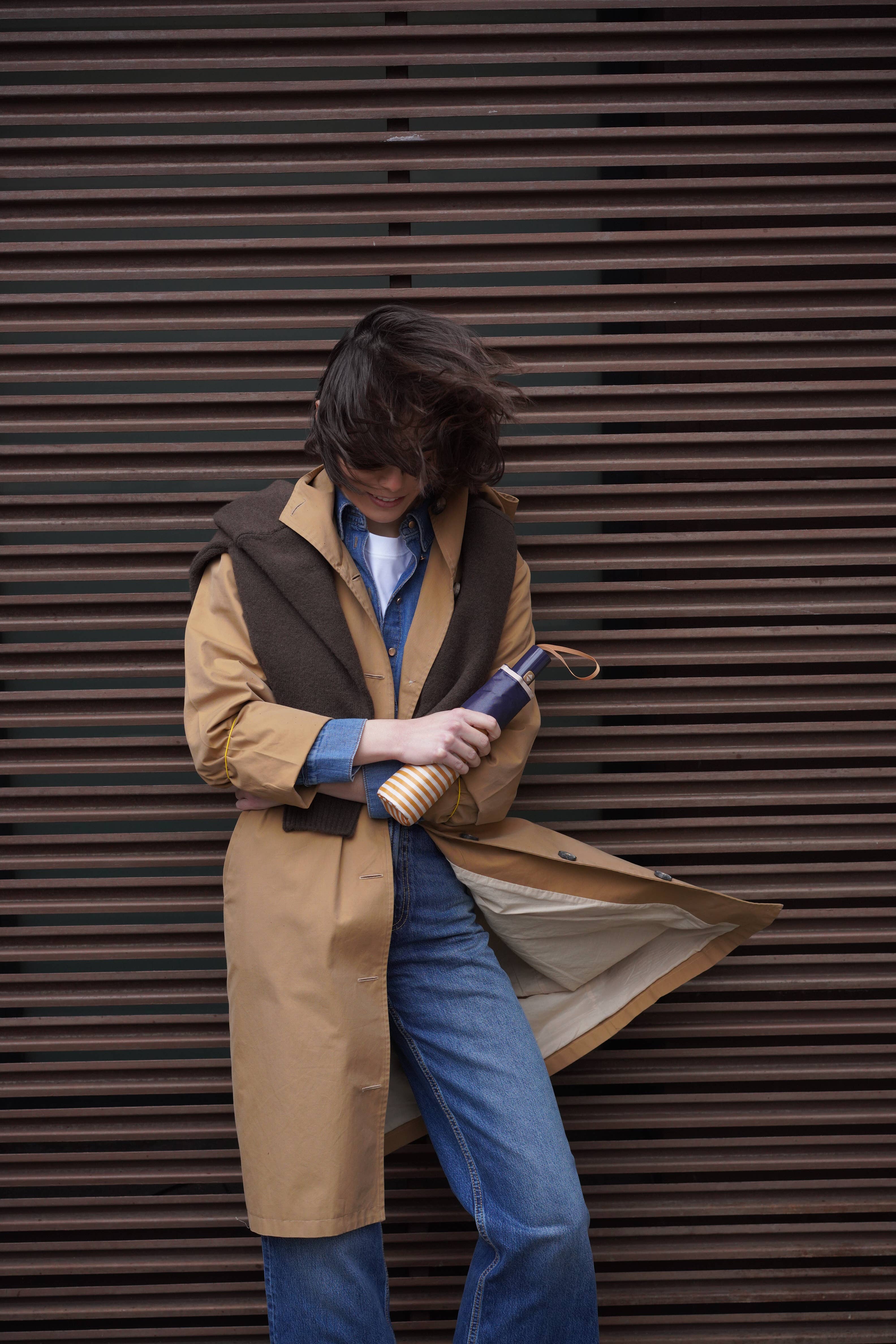 Ezpeleta - Wholesale Umbrella - Women's - EZPELETA striped folding umbrella15