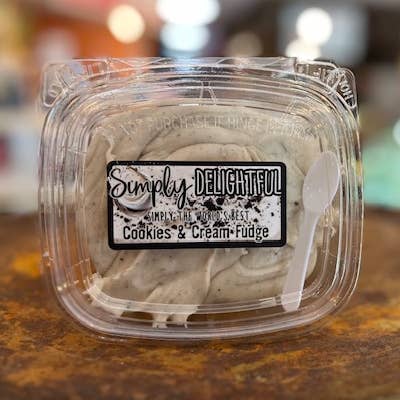 Simply Delightful - Wholesale Fudge - *Cookies & Cream Fudge 7oz0