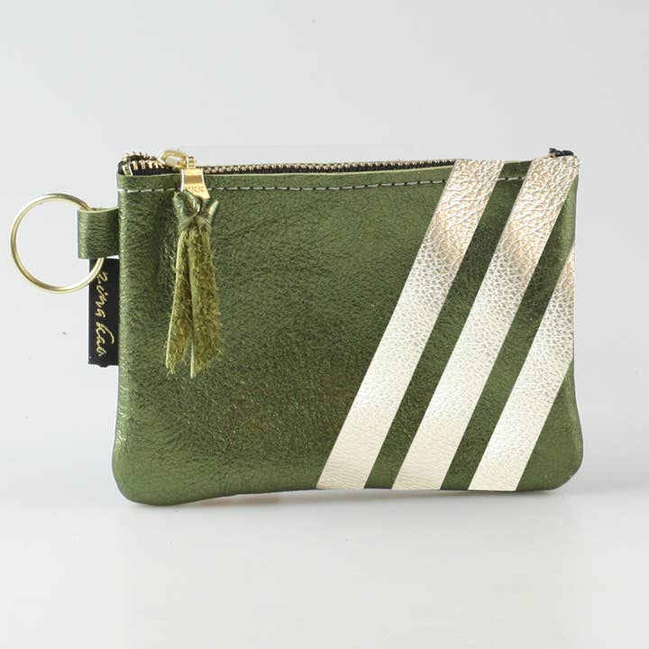 Zina Kao Exclusives - Wholesale Wallet - Women's - The Kara Wallet: 3 Side Stripes