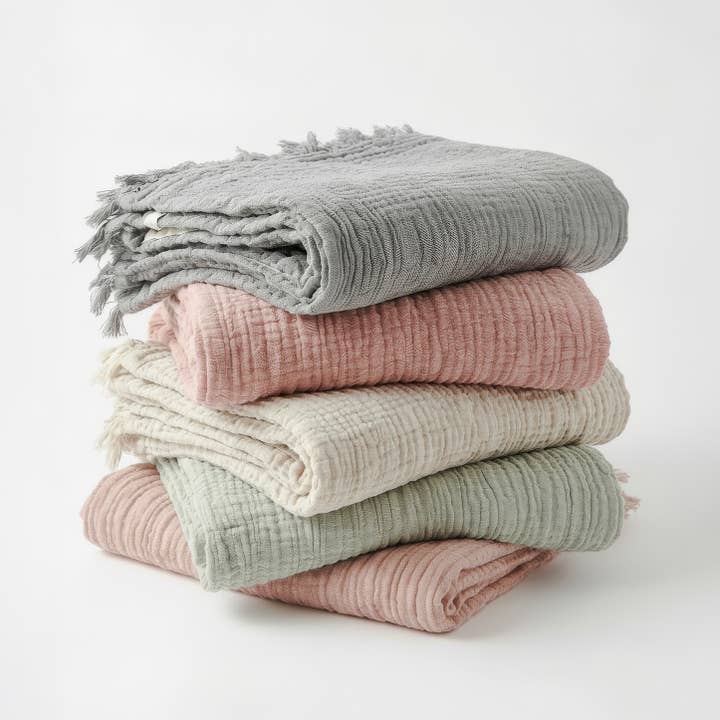 Manta de Algodón Muselina de 4 Capas para venta al por mayor de Moa