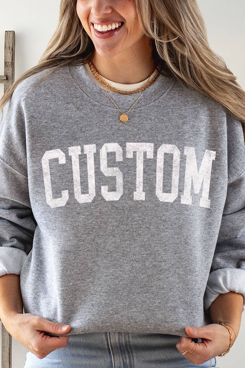 Illustrated Society - Wholesale Graphic Sweatshirt - Women's - CUSTOM STATE  VINTAGE  GRAPHIC  SWEATSHIRTS10