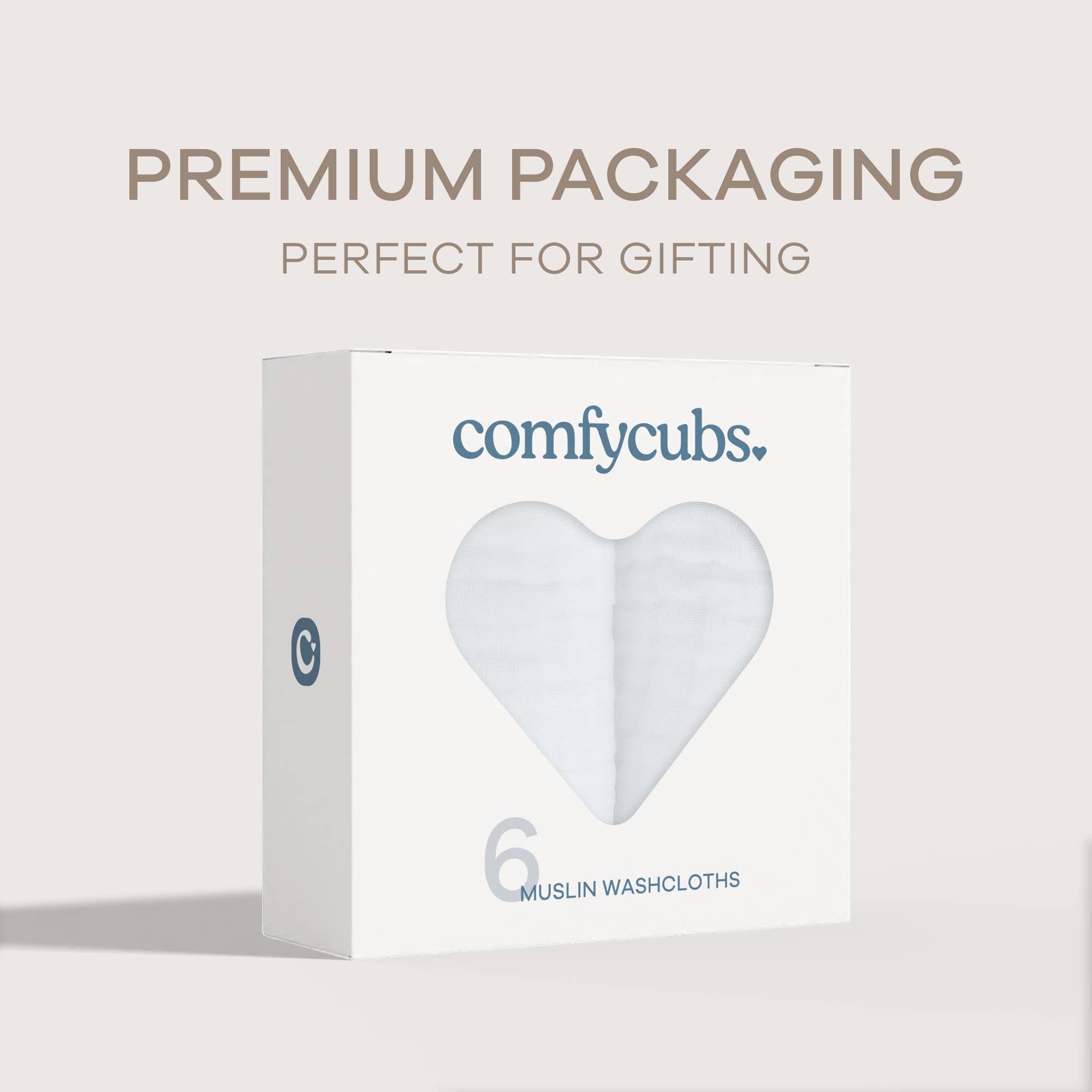 Comfy Cubs – wholesale Wash cloth – Child & baby – Muslin Baby Washcloths, Soft 10"x10" Cotton by Comfy Cubs6