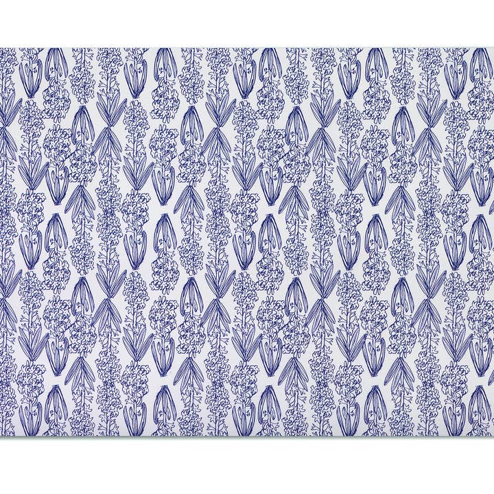 REGARO PAPIRO – Großhandel Geschenkpapier in Bögen – Geschenkpapier Hyazinthen1