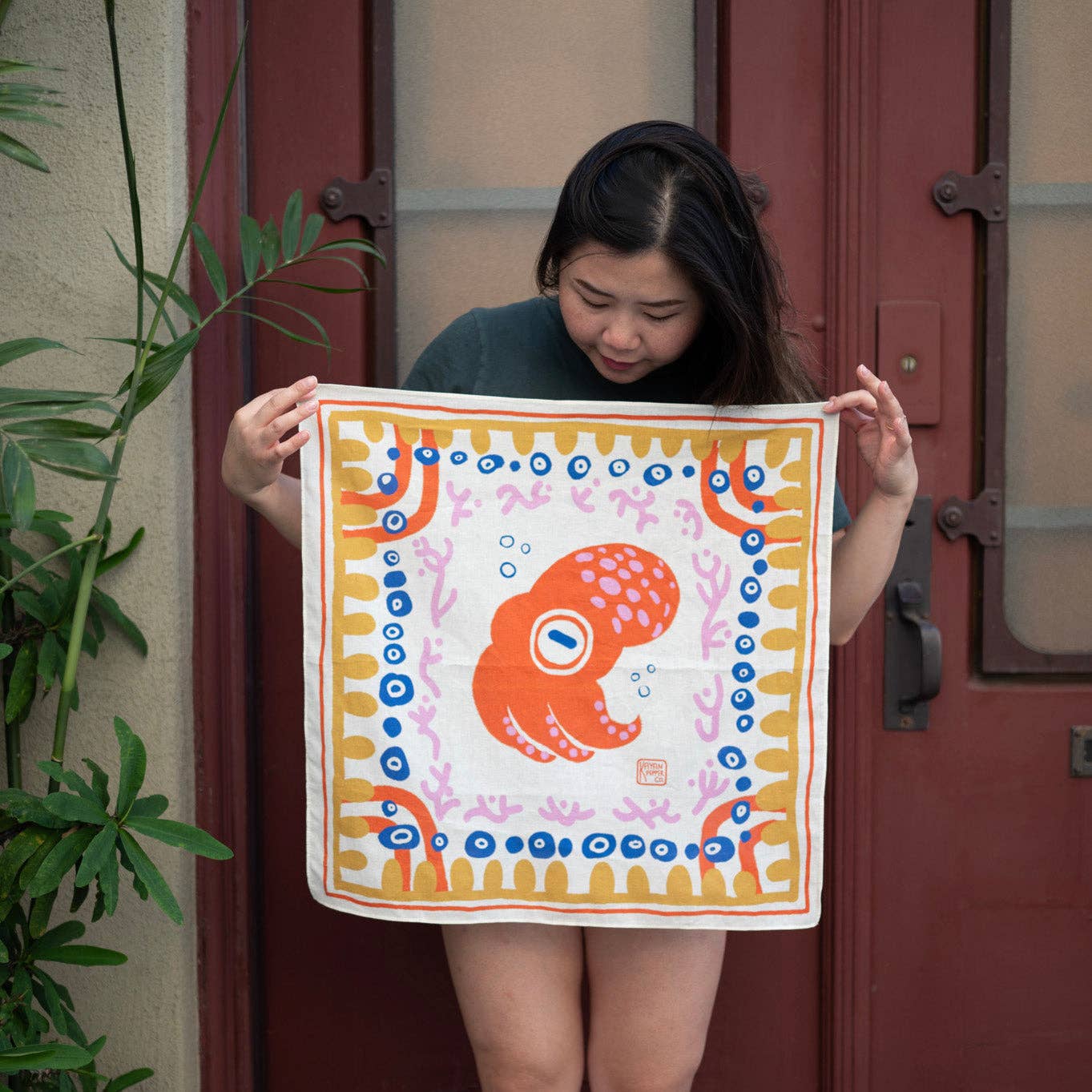 Kayan Pepper Co. – Großhandel Bandana – Damen – Baby-Kraken-Bandana4