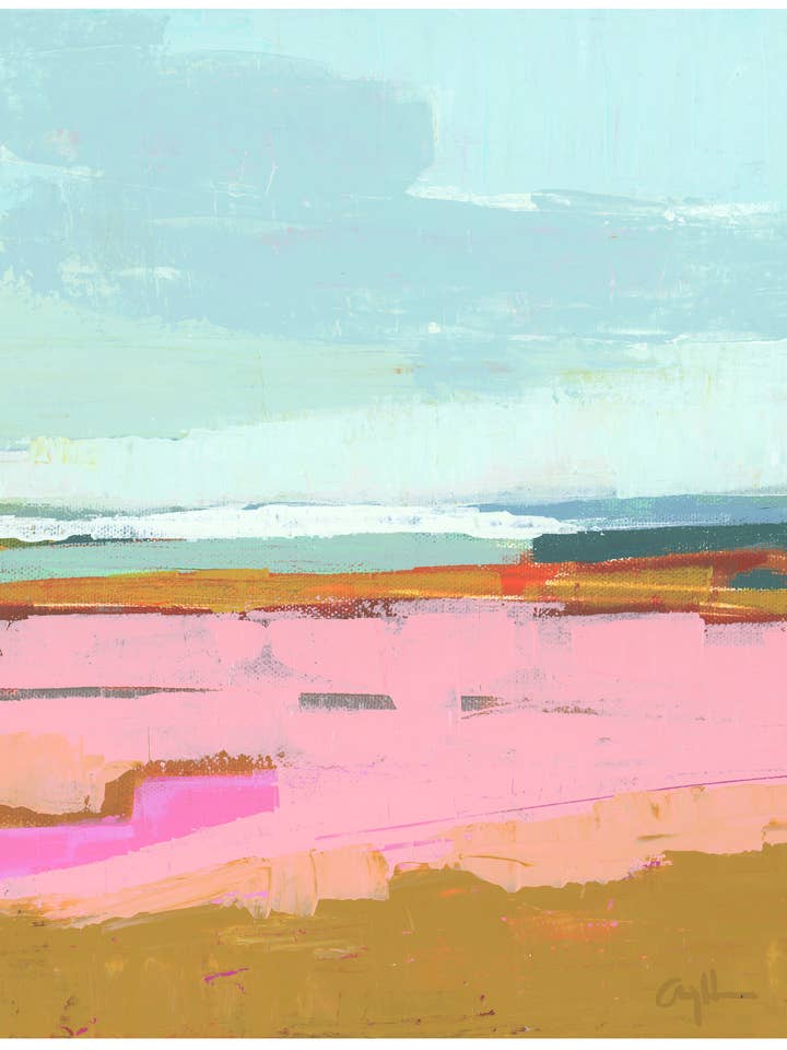 Shoreline - Impression artistique pour la vente par Amy Hamberlin